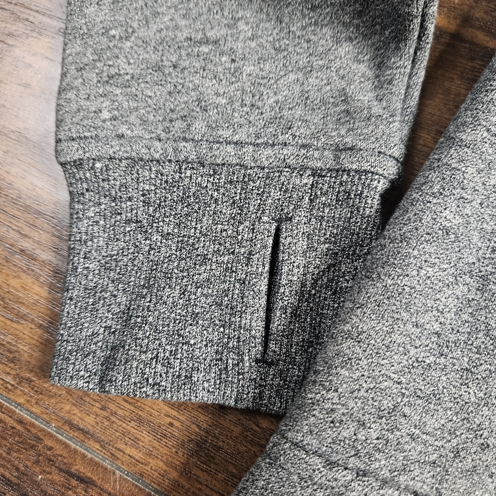 Lululemon Athletica At Ease Pullover Hoodie Heathered Gray Size 4 - Picture 7 of 11